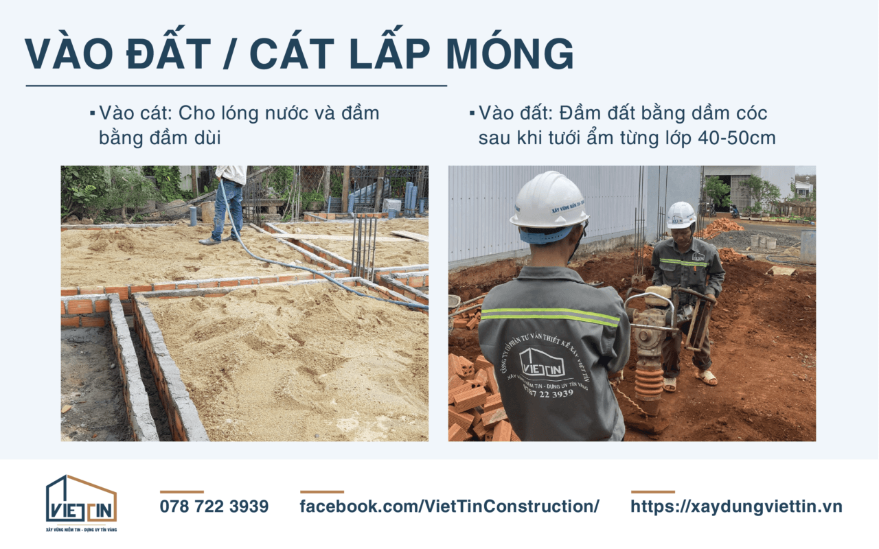 Quy trình thi công đà kiềng