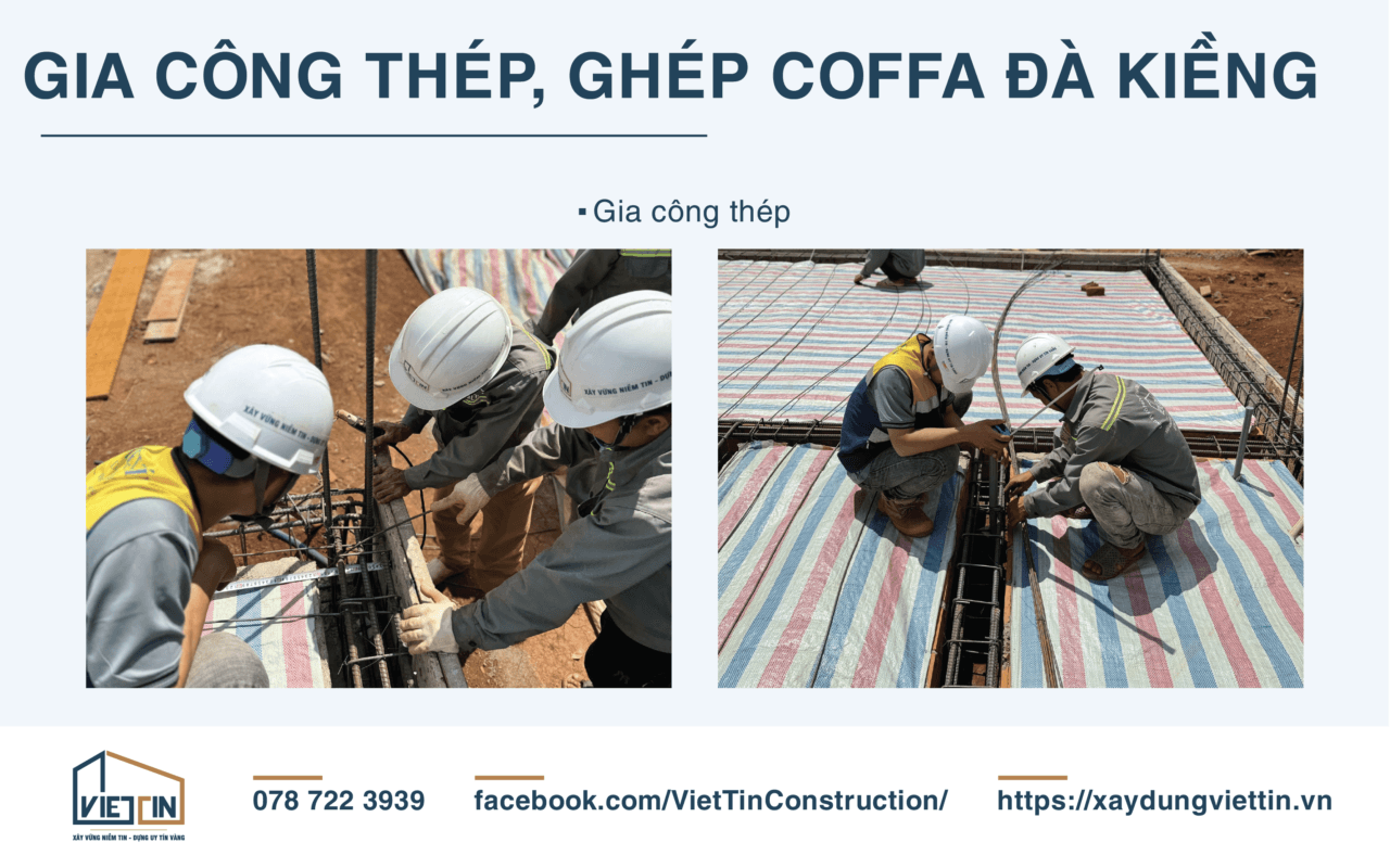 Quy trình thi công đà kiềng