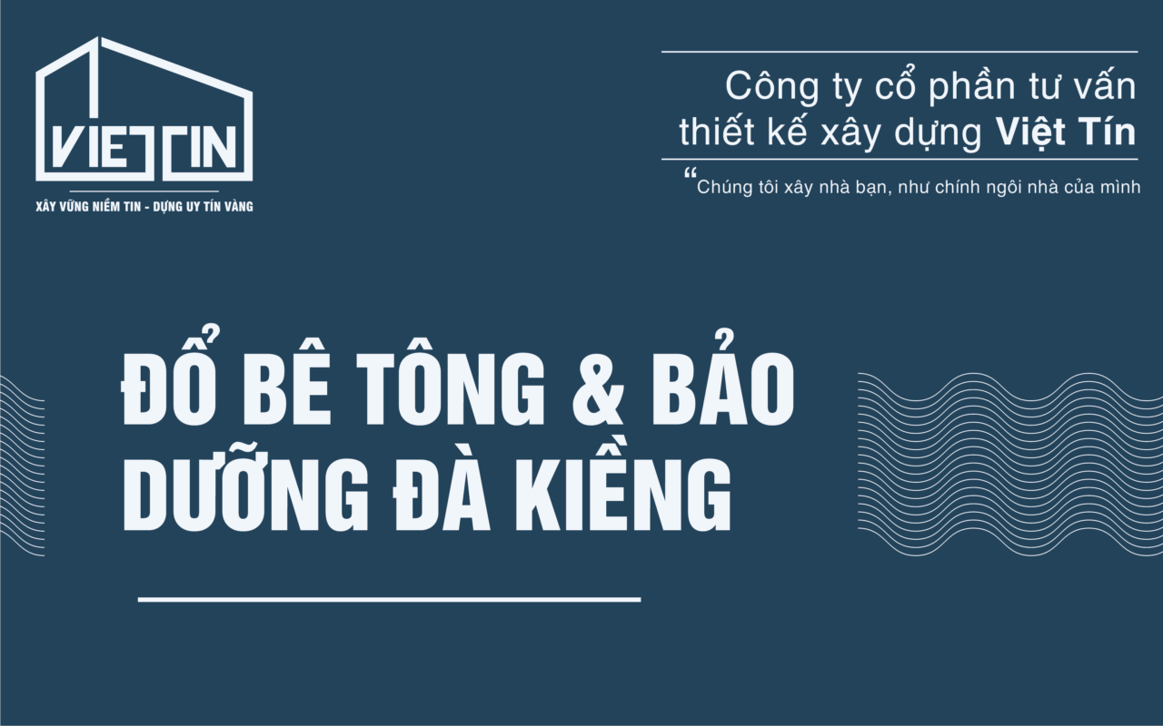 Quy trình thi công đà kiềng