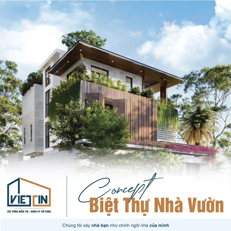 Tràn ngập thiên nhiên trong biệt thự nhà vườn, sự hoàn hảo trong từng đường nét kiến trúc