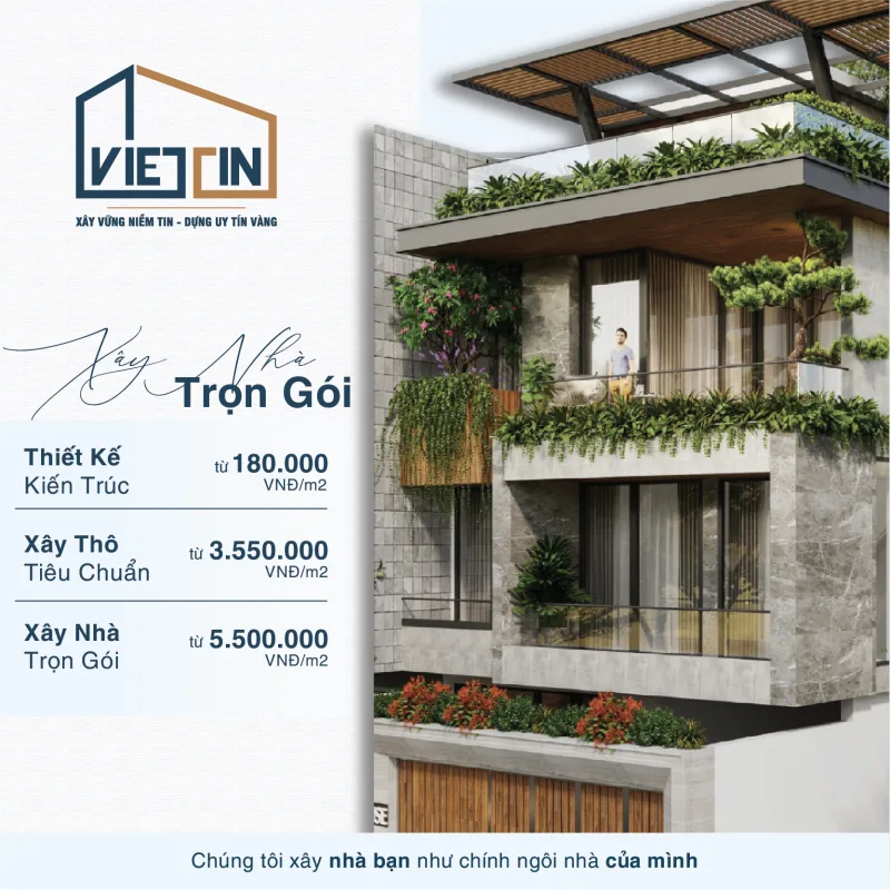 Xây Nhà Trọn Gói 2024: Báo Giá & Ưu Đãi Hấp Dẫn 1 Xây Nhà Trọn Gói 2024: Báo Giá & Ưu Đãi Hấp Dẫn | XÂY DỰNG VIỆT TÍN