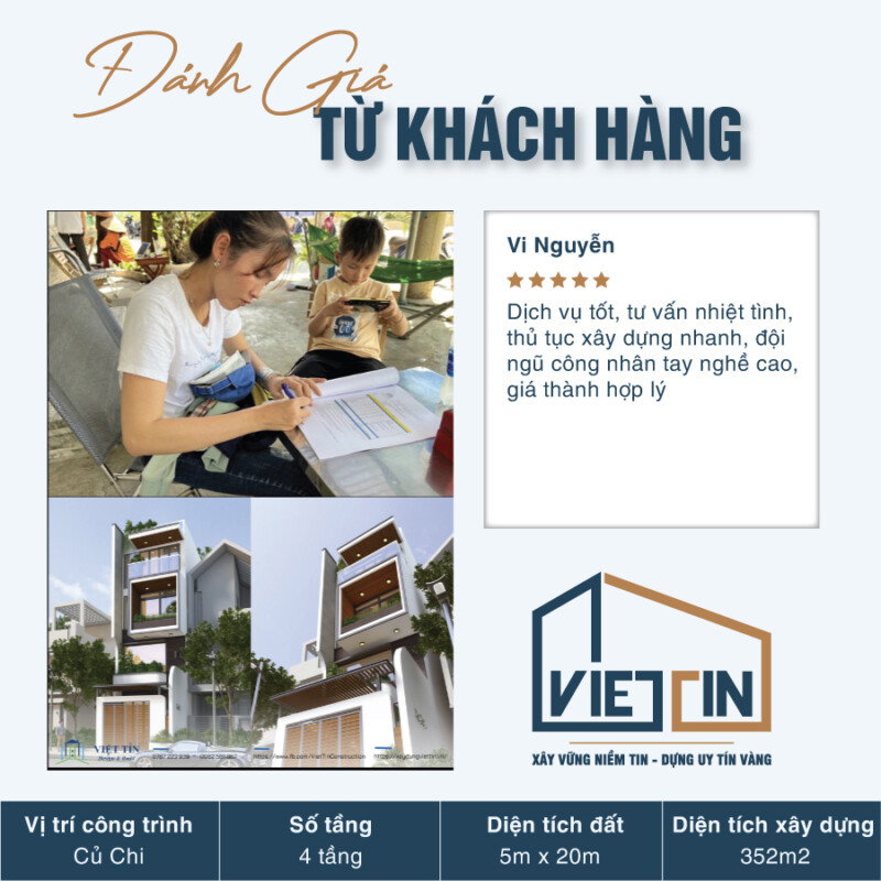 Đánh giá từ khách hàng Vi Nguyễn