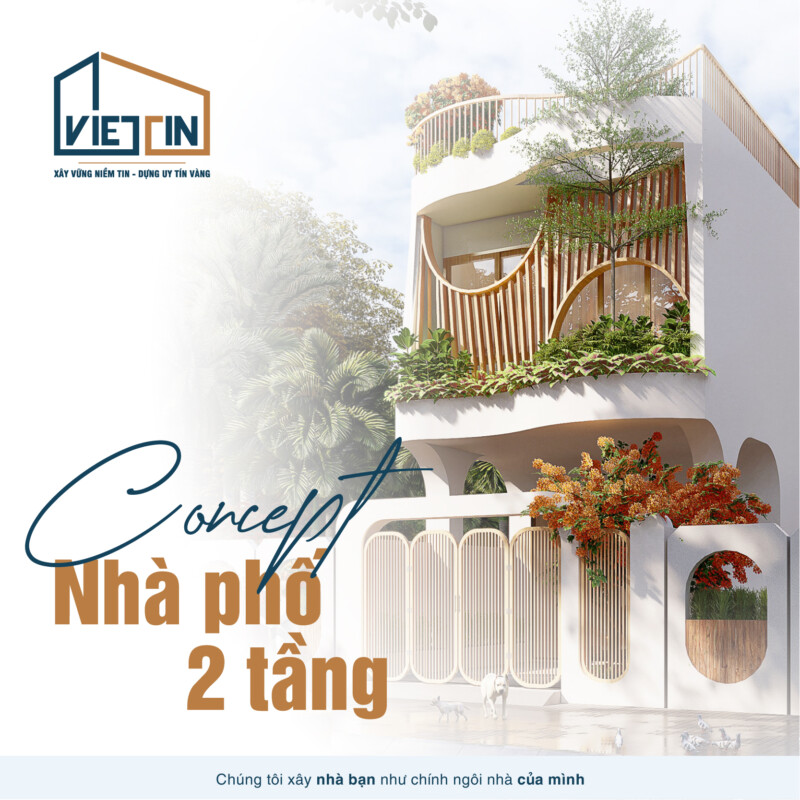 NHÀ PHỐ 2 TẦNG ĐẸP