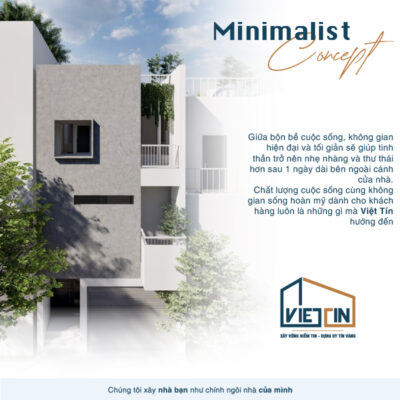Minimalism House - Không gian sống tối giản