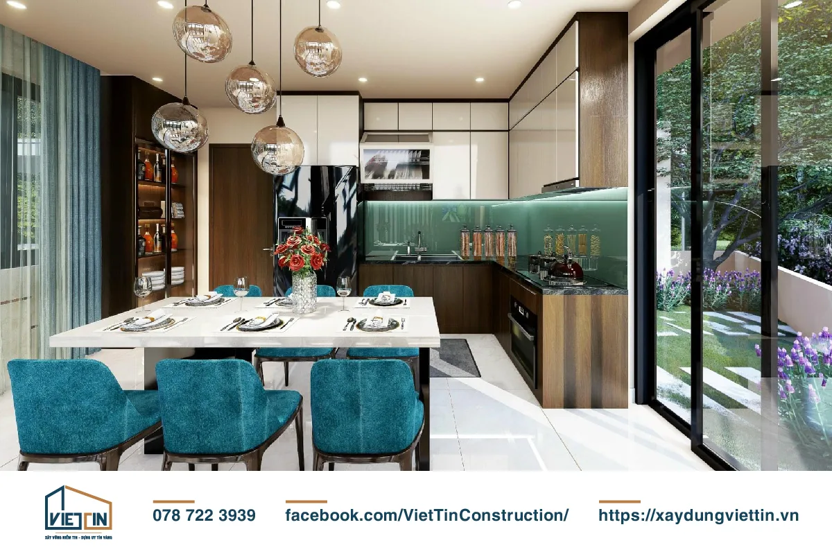 Thiết kế nhà phố 2 tầng hiện đại theo xu hướng không gian sống xanh 5 Nhà phố 2 tầng hiện đại-05