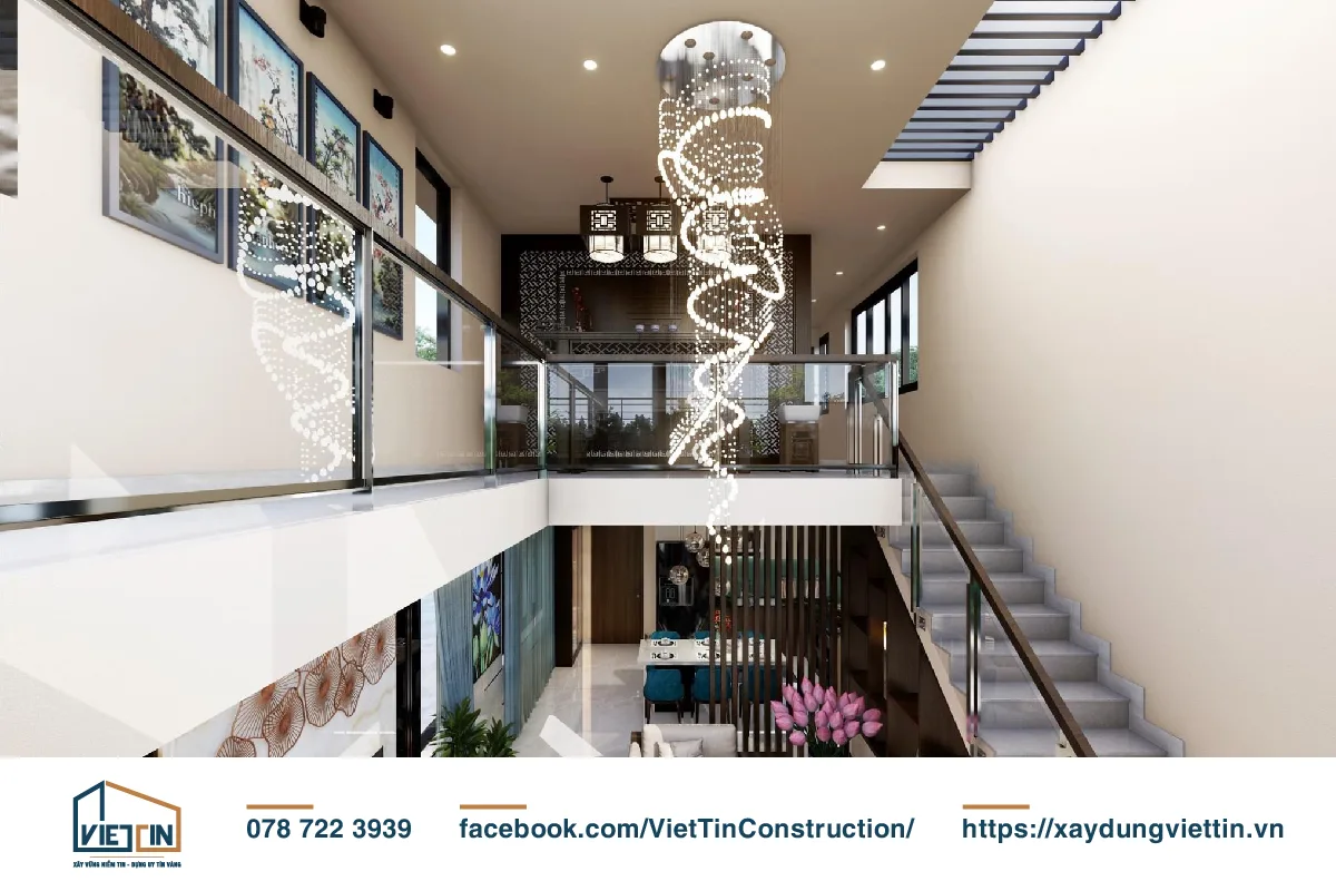 nhà phố 2 tầng hiện đại có thông trần Nhà phố 2 tầng hiện đại-07