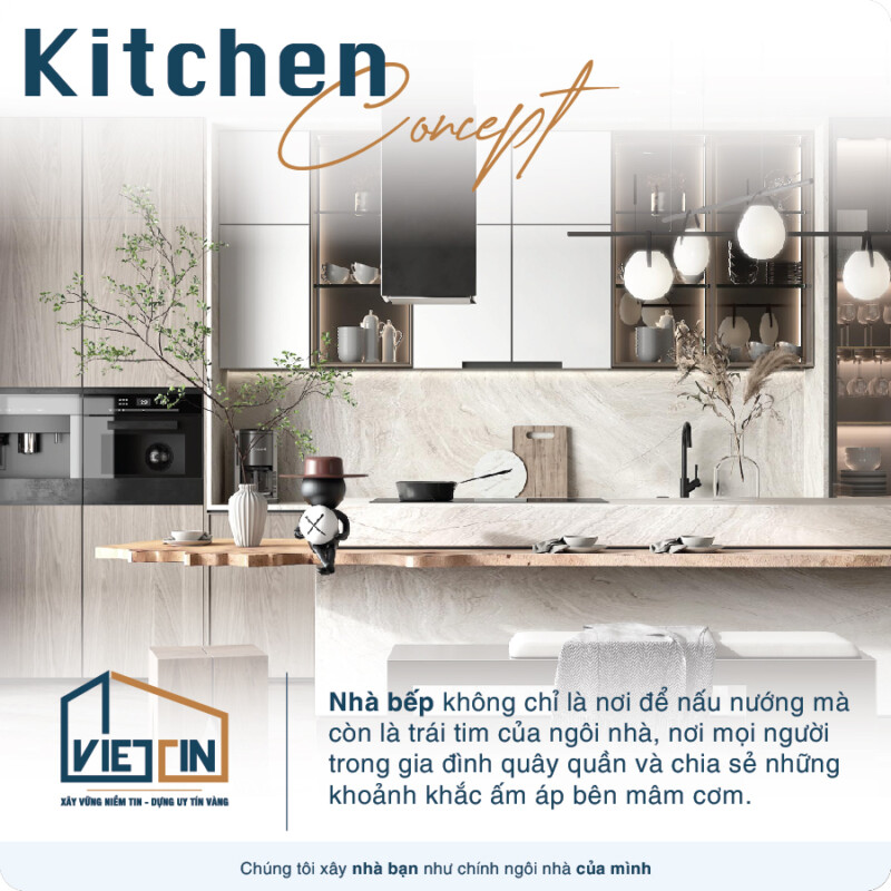 Thiết kế nhà bếp hiện đại