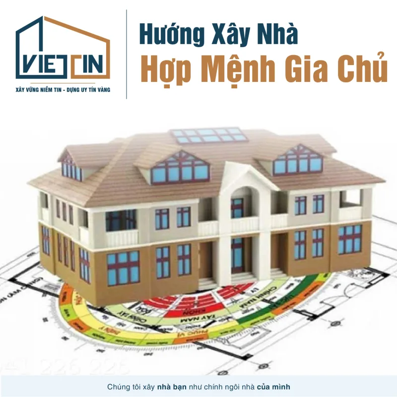 Kinh nghiệm chọn hướng xây nhà năm 2024 hợp tuổi gia chủ 1 Hướng Xây Nhà Hợp Mệnh Gia Chủ