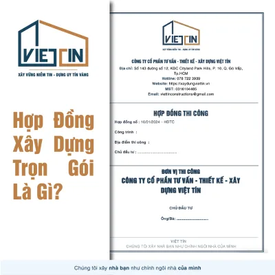Hợp đồng xây dựng trọn gói là gì