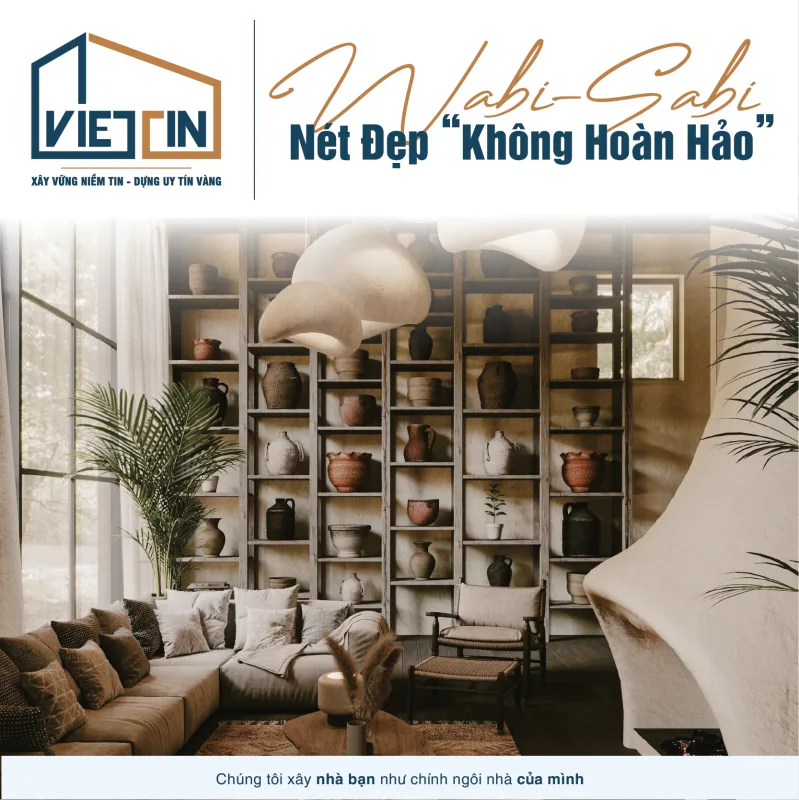 Phong cách Wabi-Sabi: Vẻ đẹp "bất hoàn hảo"trong thiết kế nội thất 1 Phong cách Wabi-Sabi