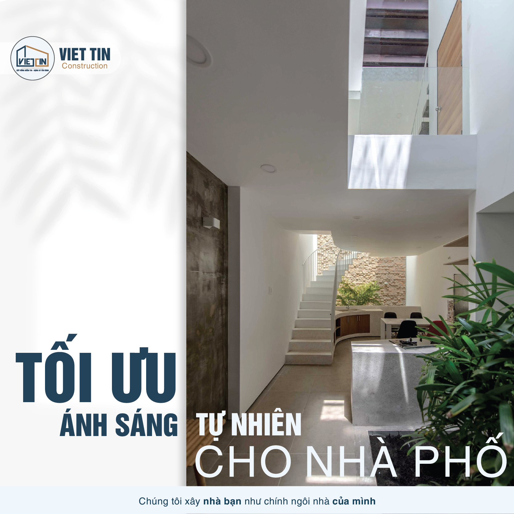 5 Cách Tối Ưu Ánh Sáng Tự Nhiên Cho Nhà Phố, Nhà Ống