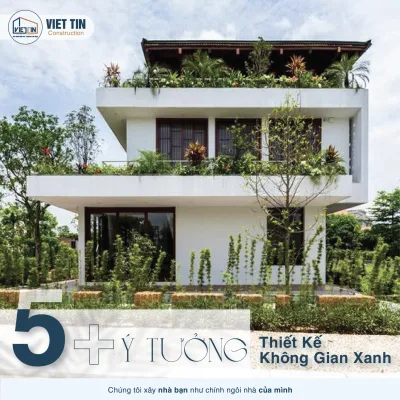 5 Ý Tưởng Thiết Kế Không Gian Xanh Cho Ngôi Nhà Thêm Tươi Mát-01