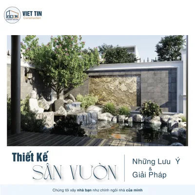 Thiết Kế Sân Vườn Cho Ngôi Nhà Thêm Sinh Động