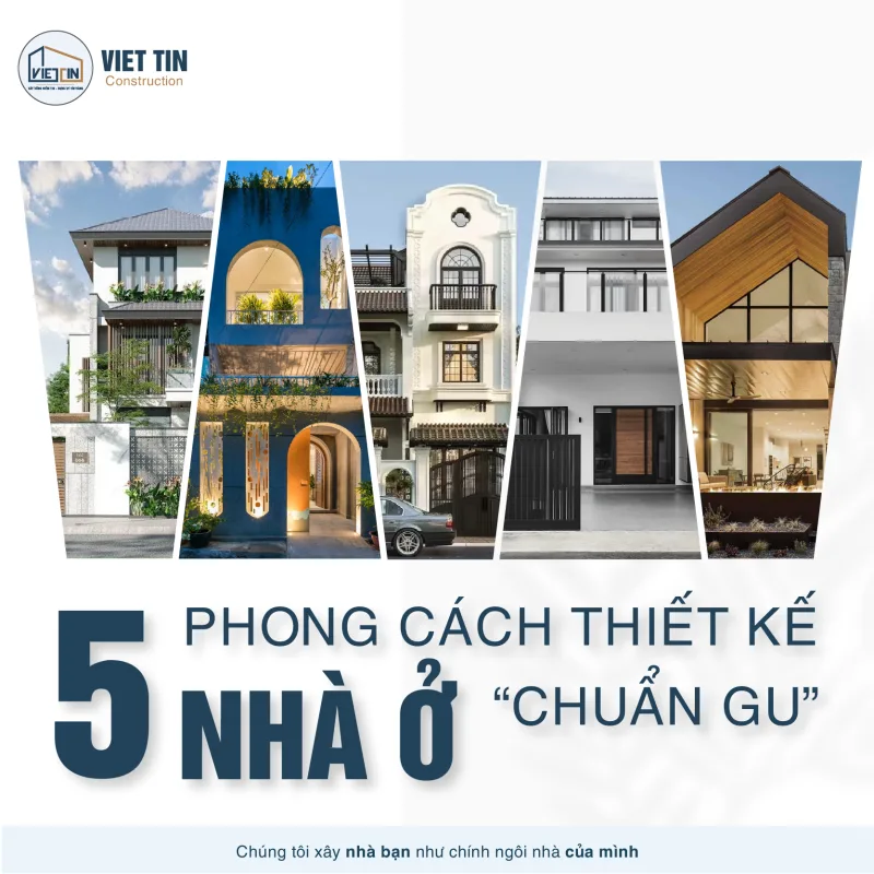 Bật Mí 5 Phong Cách Thiết Kế Chuẩn Gu Cho Ngôi Nhà Mơ Ước-01