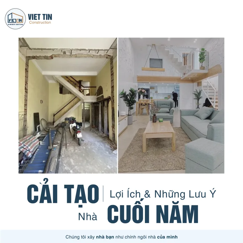 Cải tạo nhà cuối năm: 5 Lợi Ích Và Những Lưu Ý Quan Trọng Cần Biết 1 Cải tạo nhà cuối năm