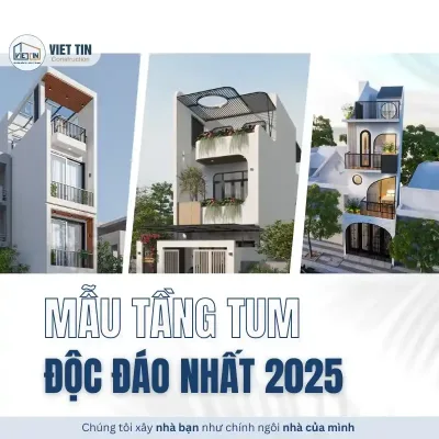 Tầng tum là gì? Top các mẫu thiết kế tầng tum độc đáo nhất 2025