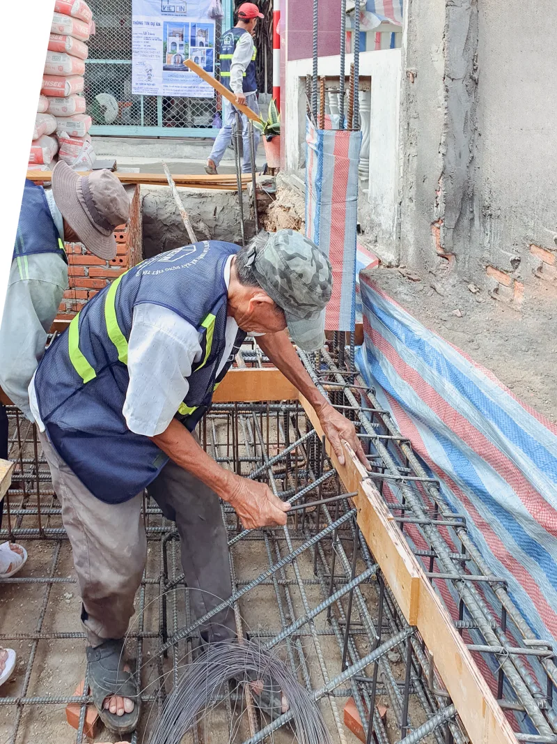 Thi công phần thô chuyên nghiệp