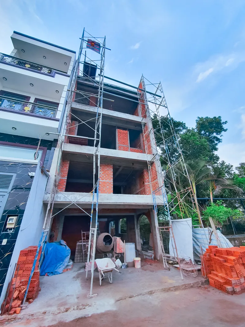 Thi công phần thô chuyên nghiệp